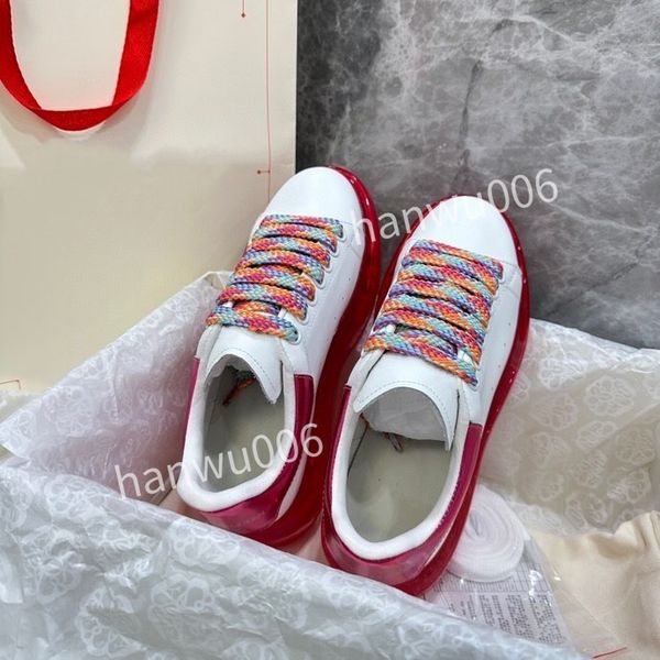 

new mens designer sneaker lace up genuine leather sneakers fashion women casual designer sneaker, Black
