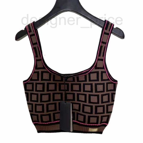 

women's tanks & camis designer t shirt women's print embroidery round black white letter summer short sleeve sleeveless knit tshir