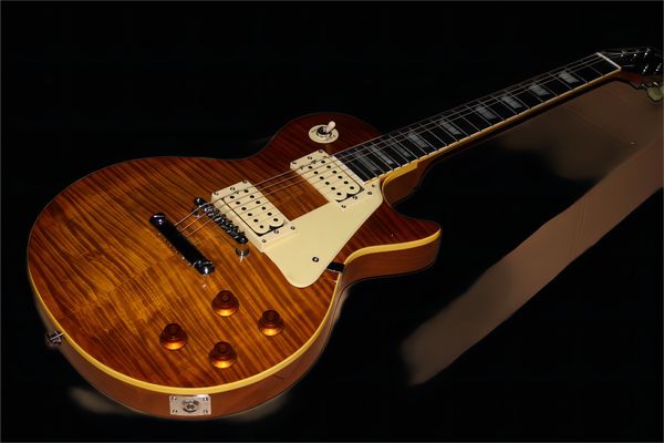 

electric guitar tiger pattern, br tiger, own color, shop wood, rose168