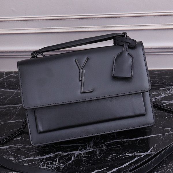 

designer bag women bags handbags shoulder bags ysle tote bagg black calfskin classic diagonal stripes quilted chains double flap medium cros