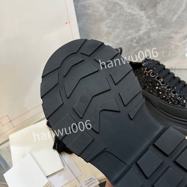 

new womens men designer sneaker lace up genuine leather sneakers fashion womens casual designer sneaker2023, Black