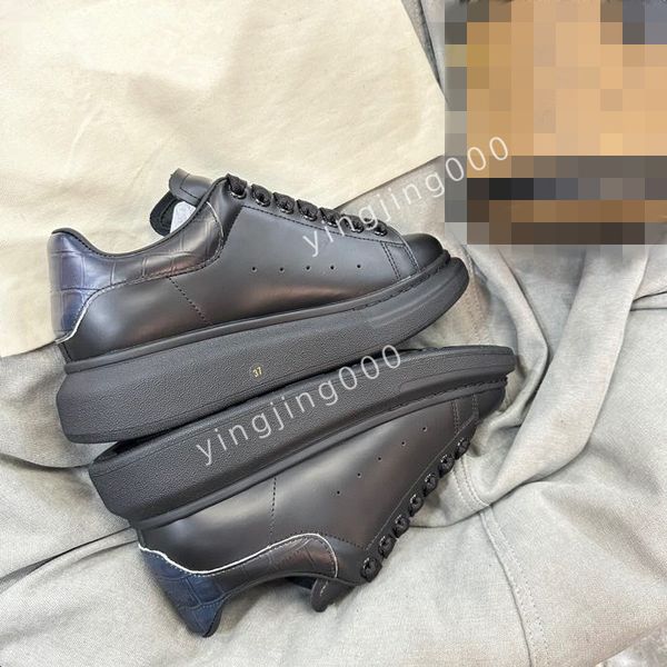 

brand fashion quality designers sneakers camouflage casual shoes stylist mens womens shoes checkered studded flats mesh trainers2023, Black
