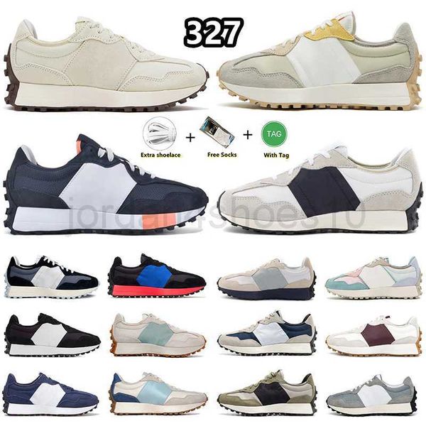 

n327 327 running shoes women mens designer sneakers white black paisley farmers market wheat vibrant castle rock flame outdoor sport trainer