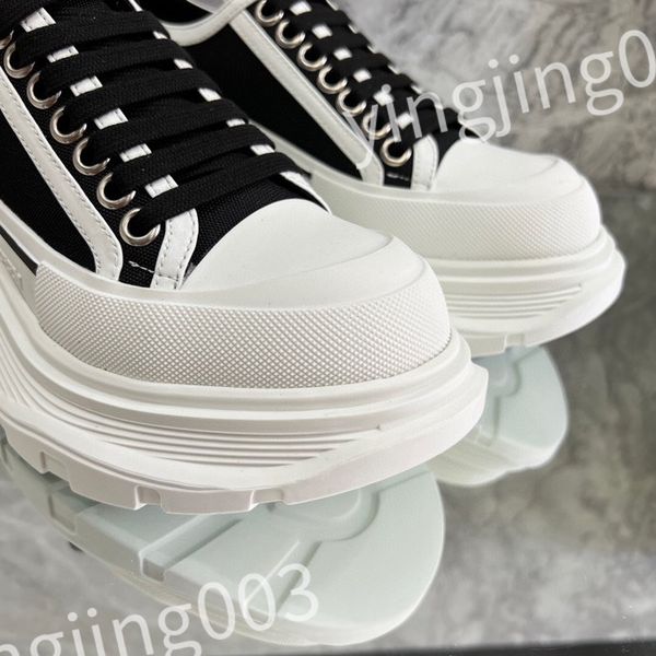 

men ladies casual shoes fashion leather colorblock flat street couple sneakers outdoor running shoes 39-46 sizes, Black