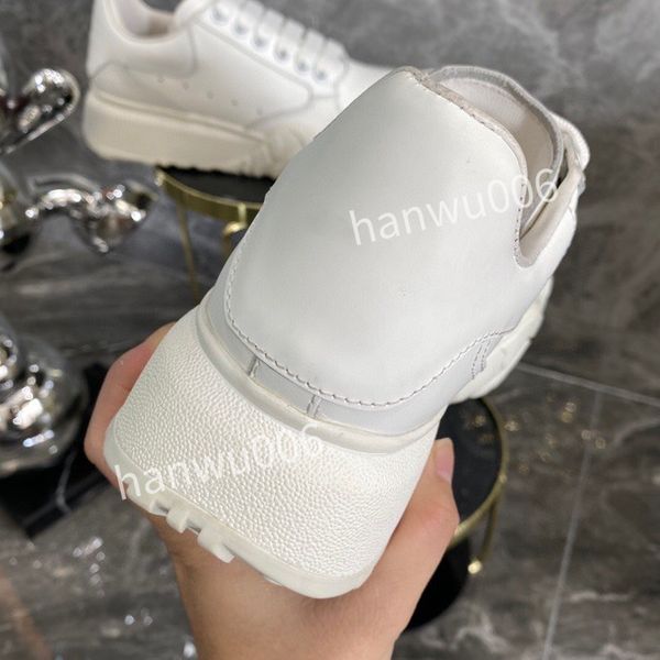 

2023brand women quality designer sneaker lace up genuine leather sneakers fashion casual designer sneaker, Black