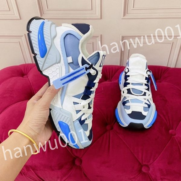 

2023 new luxury casual shoe men designer sneaker white leather calfskin sneakers shoes comfort outdoor trainers women's walking, Black