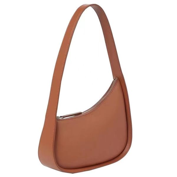 

designer bag the row half moon women's handbag luxury shoulder bag leather single shoulder underarm bag 230727