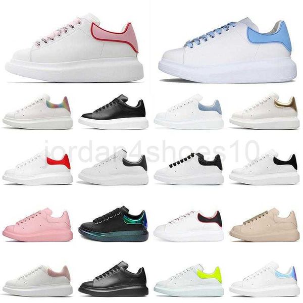 

luxury designer casual shoes men women heightened thick bottom espadrilles shoe oversized sneakers lace up fashion platform white black velv