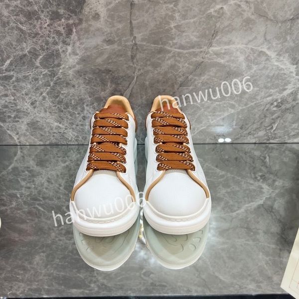 

new brand mens quality designer sneaker lace up genuine leather sneakers fashion casual designer sneaker, Black