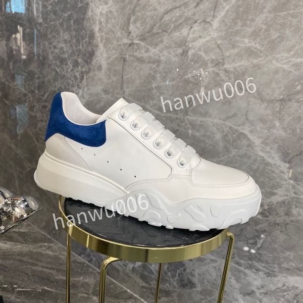 

new women men quality designer sneaker lace up genuine leather sneakers fashion casual designer sneaker2023, Black