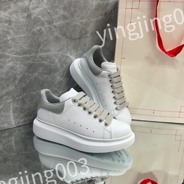 

men's ladies casual shoes fashion leather colorblock flat street couple sneakers outdoor running shoes 39-46 sizes, Black