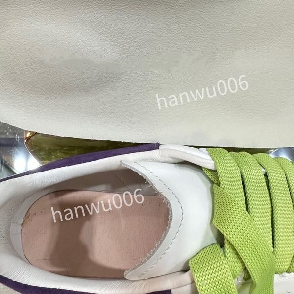 

mens designer sneaker lace up genuine leather sneakers fashion women casual designer sneaker, Black