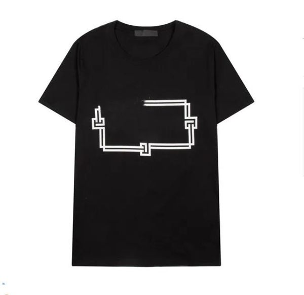 

men's designer t-shirt men's and women's classic modern fashion luxury short sleeve breathable outdoor sports, White;black