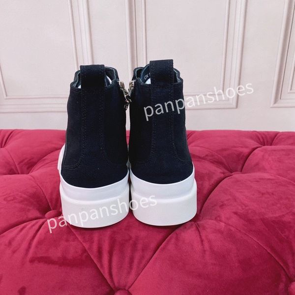 

fashion casual shoes womens designer leather lace-up sneakers fashion lady flat running letters shoes platform sneaker, Black
