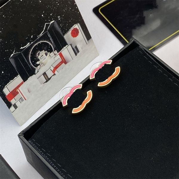 

classic channel earrings women's luxury earrings designer jewelry vintage fashion pendant earrings dujat dguia gvufa fvgbfr, Golden;silver