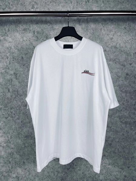 

mens t shirt designer for men womens shirts fashion embroidery tshirt with letters casual summer short sleeve man tee woman clothing tixy, White;black