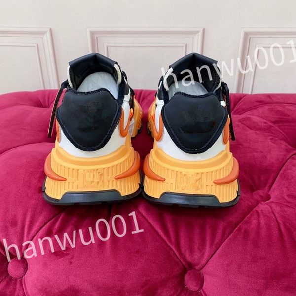 

new casual shoe men designer sneaker white leather calfskin sneakers shoes comfort outdoor trainers women's walking, Black