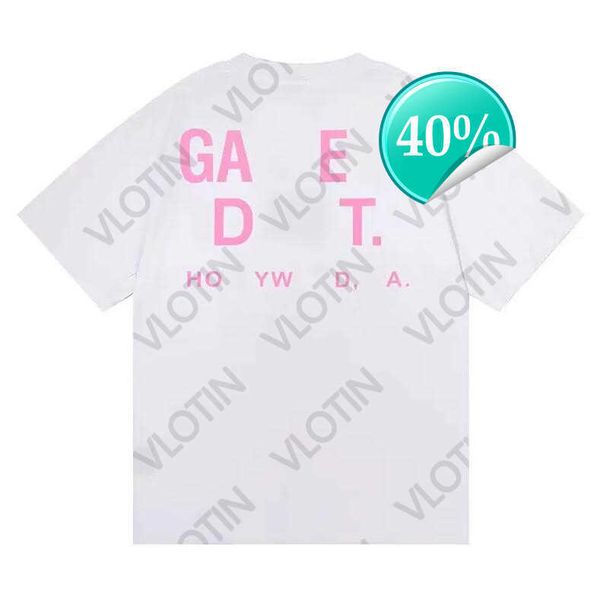 

2023galleryse depts t shirts mens women designer t-shirts galleryes depts cottons man s casual shirt luxurys clothing street shorts sleev, White;black
