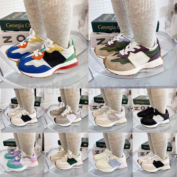 

new designer nb 327 kids shoes boys girls running shoe children toddlers infants authentic sneakers baby trainers outdoor sports sneaker 3qb