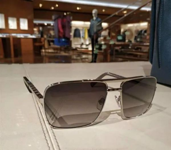 

designer sunglasses men hight quality sunglasses mens classic attitude 0259 metal square frame popular retro avant-garde anti uv protection, White;black