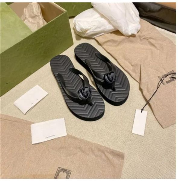 

new fashion designer ladies flip flops simple youth slippers moccasin shoes suitable for spring summer and autumn ls beaches other places si, Black