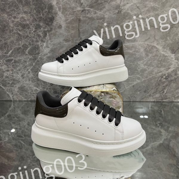 

2023 new men's ladies casual shoes fashion leather colorblock flat street couple sneakers outdoor running shoes 39-46 sizes, Black
