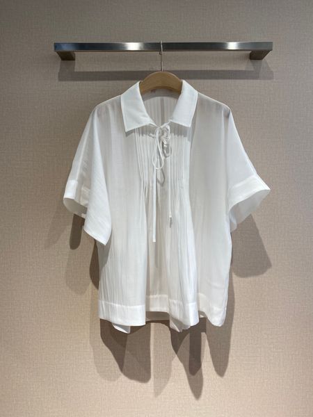 

women's blouses & shirtsdesigner design 2023 spring/summer new polo shirt, White