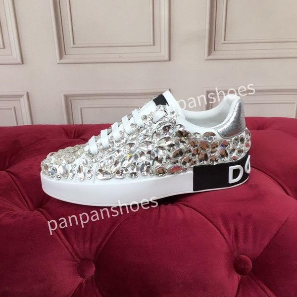 

fashion casual shoes womens mens designer leather lace-up sneakers fashion lady flat running letters shoes platform sneaker2023, Black