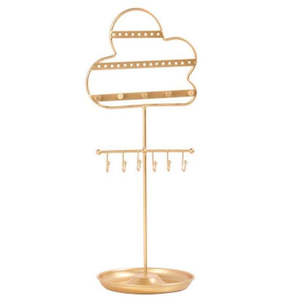 

jewelry pouches bags earring holder rack necklace organizer tree display stand for rings bracelets stud hoop hairpin brooch9443683, Pink;blue