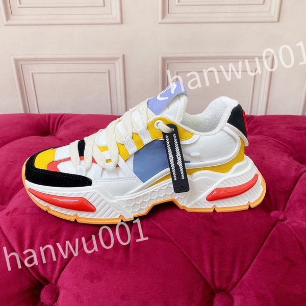 

2023 new luxury casual shoe mens designer sneaker white leather calfskin sneakers shoes comfort outdoor trainers women's walking, Black