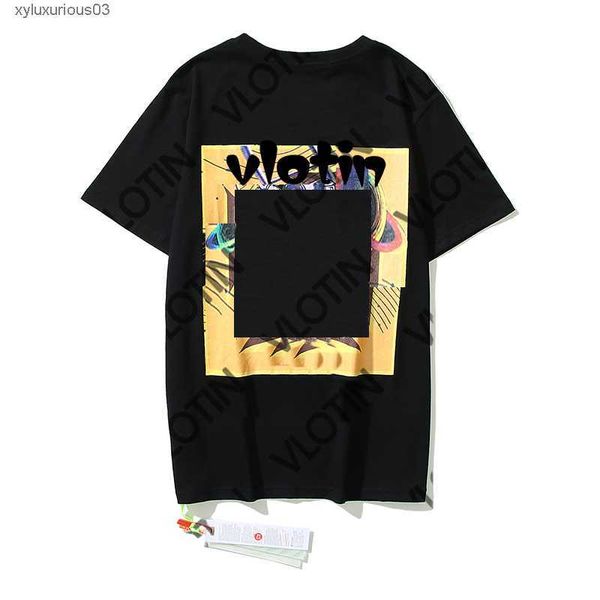 

designer fashion luxurys offes clothing mens and women loose tees man casual street graffiti shirt sweatshirtoff men's t-shirts offs wh, White;black