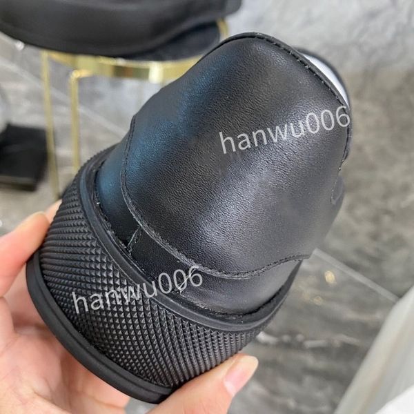 

2023new womens quality designer sneaker lace up genuine leather sneakers fashion womens casual designer sneaker, Black