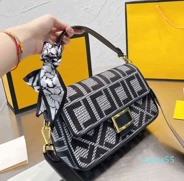 

Designer-Shoulder Bags crossbody bags Women designer hand shoulder womens Fashion cross body hands with silk scarf, Far01 27cm