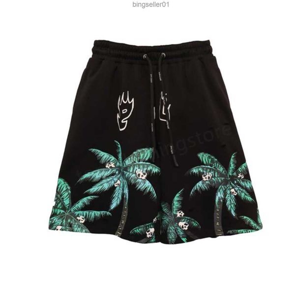 

mens women t shirts shorts designer palms tracksuit summer fashion brand angle leisure loose crew neck cottons print luxurys clothing size, White;black