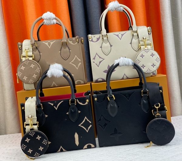 

7a genuine leather designer bag onthego tote bag sunrise pastel monograms tie dye handbags luxury summer multicolor shopping cross body fash