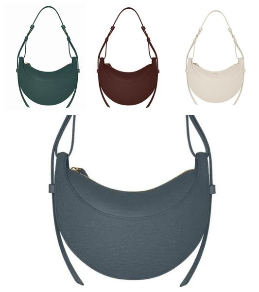 

numero dix luxurys shoulder bag women designer bag half moon tote crossbody bag fashion paris handbags baguette zip hobo purse smooth calf l