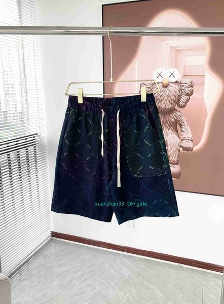 

23ss designer men's women's shorts printed men's cargo pants patchwork jeans shorts elastic waist luxury sweatpants m-3xl