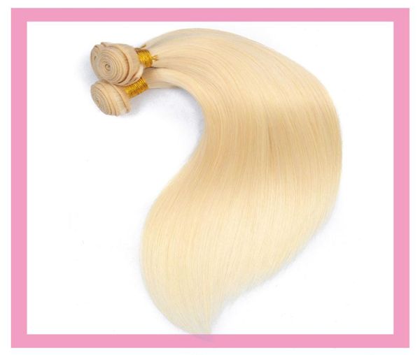 

peruvian human hair bundles 613 color blonde hair extensions wefts 95105gpiece one piece bundle 613 color7843870, Black