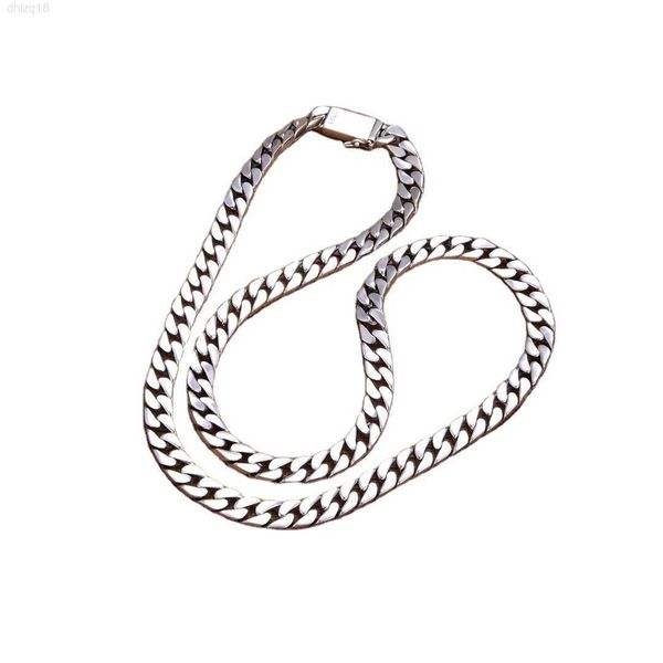 

60cm*8mm fine jewelry men 925 sterling silver link chain necklace