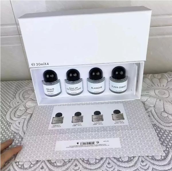 

factory direct byredo perfume set 30ml*3pcs 4pcs fragrance super cedar blanche rose of no mans land mojave ghost edp spray parfum cologne gi