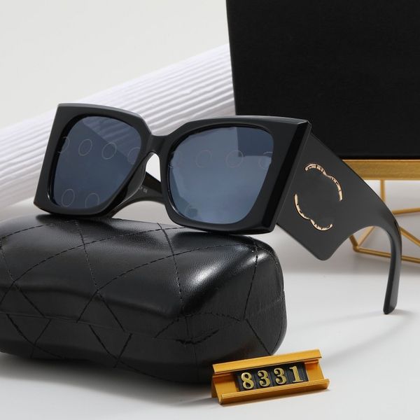 

2023 classic designer sunglasses for women luxury glasses popular letter sunglasses women eyeglasses fashion metal sun glasses, White;black