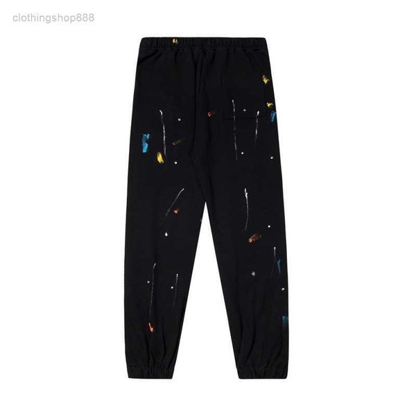 

gallery pants fashion ink single breasted pants sweatpants d8nr, Black