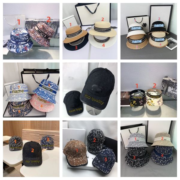 

luxurys sport hats designer ball caps fisherman hat casquette bucket hat multiple colors forward cap street caps adjustable fit hat, Blue;gray