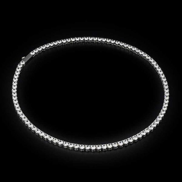 

925 sterling silver necklace tennis necklaces for women men