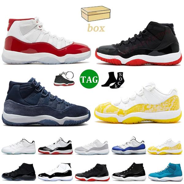 

jumpman 11 basketball shoes men women retro cherry 11s midnight navy cool grey 25th anniversary bred pure violet 72 10 mens trainers sport s