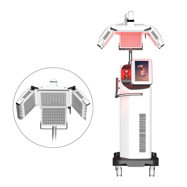

laser treatment to grow hair comb restoration diode machine hairy regrowth reddit with 260pcs diode lamps professional cure anti loss, Black