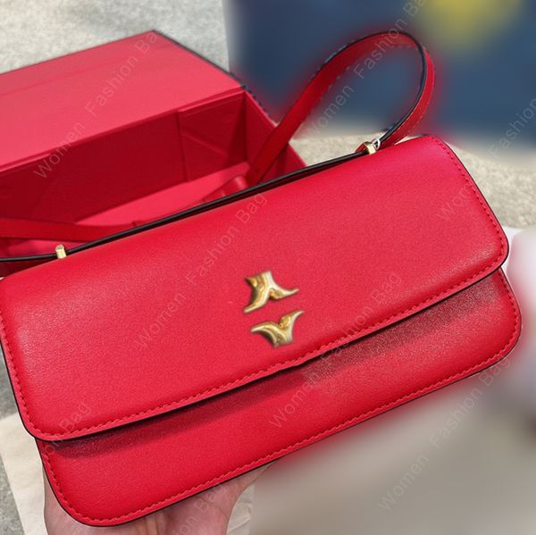 

7a women high-quality fashion designer shoulder crossbody bag and underarm handbag tote bags wallet golden brick leather chain bag with orig