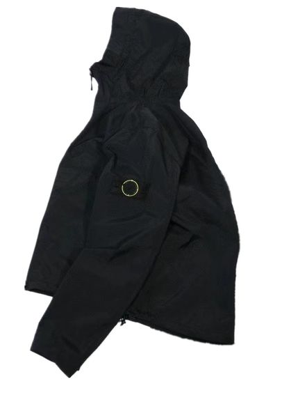 

st0ne men's jackets quality brand men's toney jackets hood coat aaa nylon soft outdoor sports charge clothing loose casual jacket, Black;brown