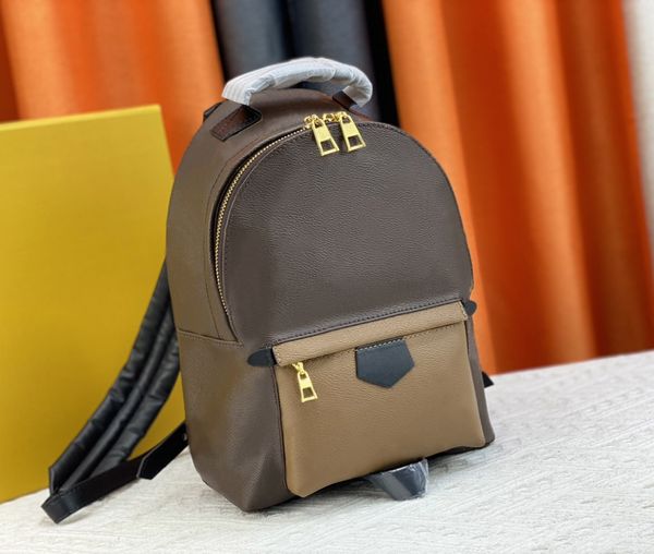 

designer womens backpack luxury mini rucksack style handbags flower letter petite malle bag ladies fashion stylish travelling bags purses