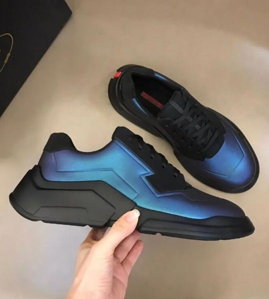 

perfect famous brands men allure polarius sneakers shoes chunky lightweight man runner sporty rubber sole technical casual walking38-46, Black